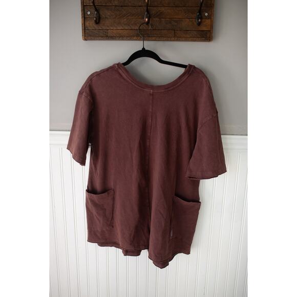 Free People Hot Shot Tee Romper Small NEW - Picture 3 of 4